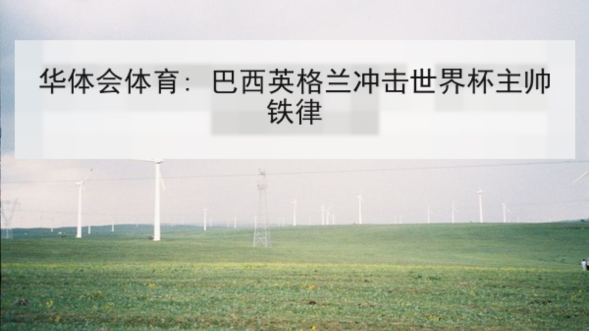 华体会体育: 巴西英格兰冲击世界杯主帅铁律