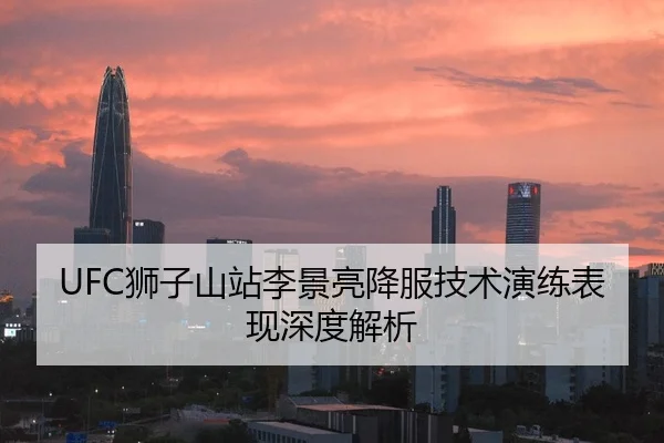 UFC狮子山站李景亮降服技术演练表现深度解析